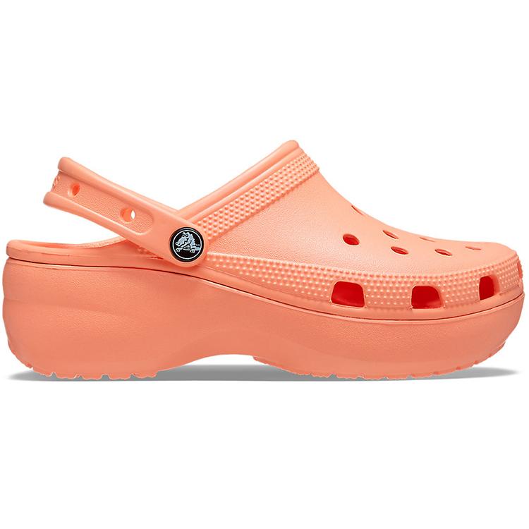Crocs Classic Platform Clog Papaya Women's 206750-83E