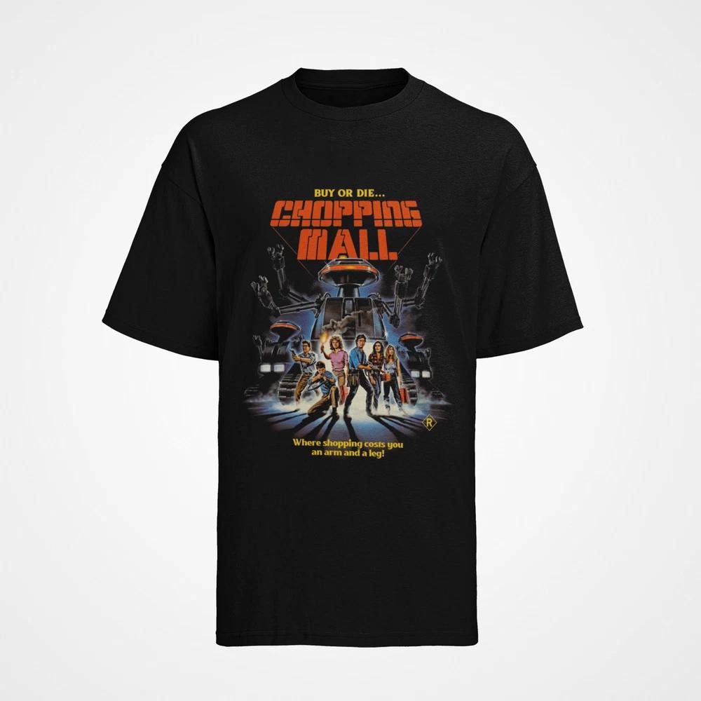 Chopping Mall Retro Movie Horror Unisexs Tshirt Cotton Sxxxl