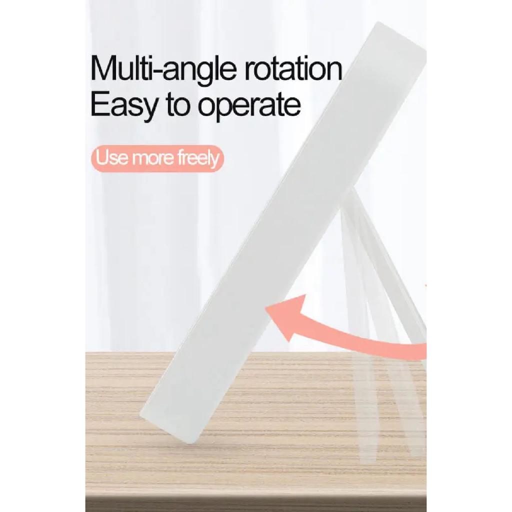 Shethink Touchmatic Led Lighted Rectangular Pink Makeup Mirror Mu40