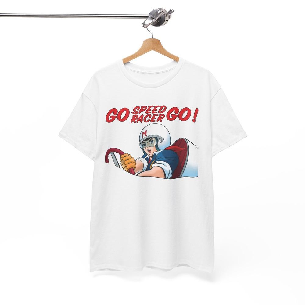 Go Speed Racer T Shirt Retro Comic Anime Fresh Prince Cool UNISEX  Tee Unisex T-Shirt S