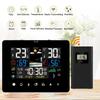 Color Touchscreens Weather Stations Indoor Outdoor Temperature Humidity Monitor Alarm Clock Moon Phase Tides Tracking