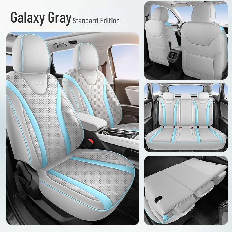 Jetta VS8 25/26 Model Perforated Leather Full-Coverage All-Season Car Seat Covers