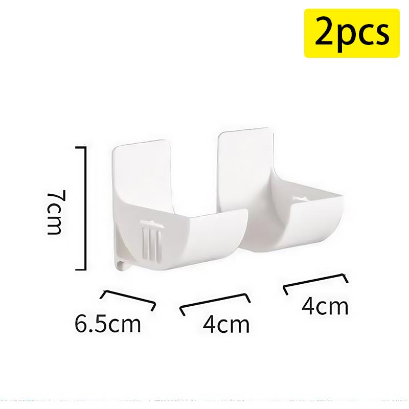 No - Drill Kitchen Storage Rack Set, Multi - Functional Trash Bag & Plastic Wrap Organizer, Refrigerator Side Storage Rack SNJ11