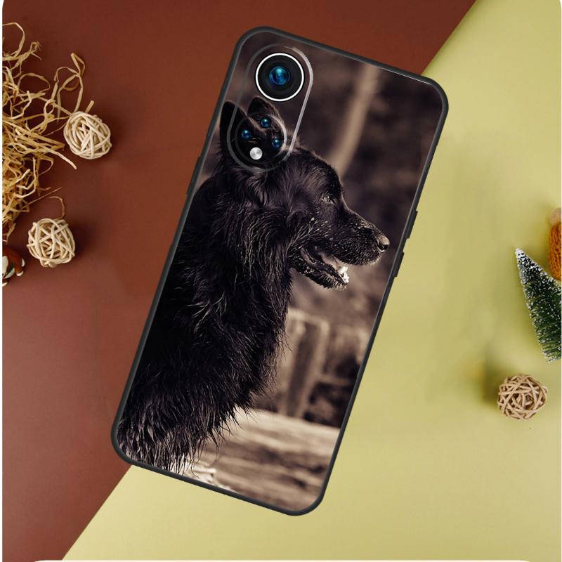 Cartoon German Shepherd Dog Case For Honor 200 Pro X9b X9a X8b X8a X8 X9 X9c 50 70 90 Honor Magic 7 Lite 6 5 Pro Cover