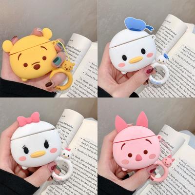 3D Cartoon Case for AirPods 1 2 3 Pro Silicone Case for AirPods Pro 2 Cute Cover Earphone Protective Case Earphones Accessories