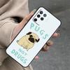 CUTE PUPPY PUG DOG MOPS For OPPO A98 A78 A58 A79 A15 A17 A77 A16 A76 A96 A52 A72 A5 A9 A94 A74 A57S A53S A54S Case