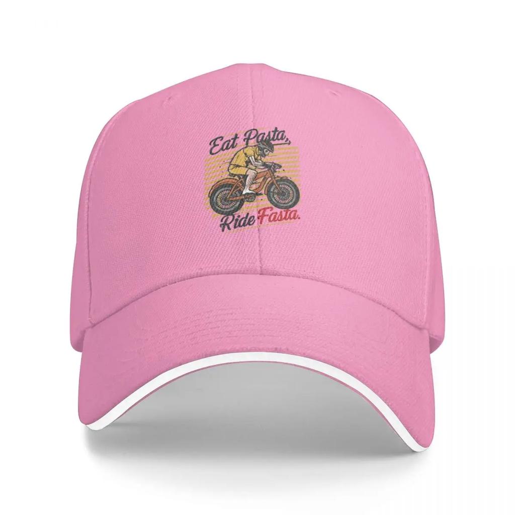 Eat Pasta-Ride Fasta Baseball Cap sailor cap for Unisex Hat Man For The Sun Baseball Unisex Women's