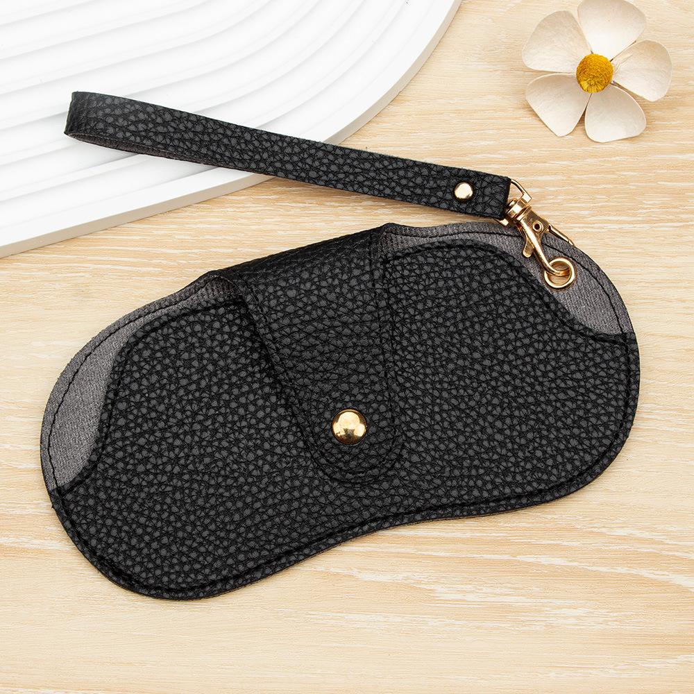 Glasses Storage Bag Portable Women's Sunglasses Case Glasses Clip Protective Cover Portable Fashion Glasses Bag