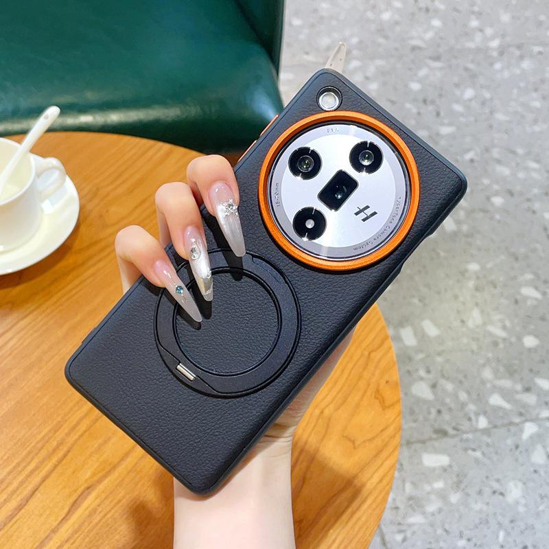 OPPO Find X9 Ultra Case with Rotating Stand, Magnetic Leather, Drop Protection, and Compatible with Find X8S+.