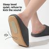 Japanese Style Silent Slippers for Women In Autumn and Winter, Soft Bottom Indoor Home Anti Slip Warm Bedroom Cotton Slippers for Men