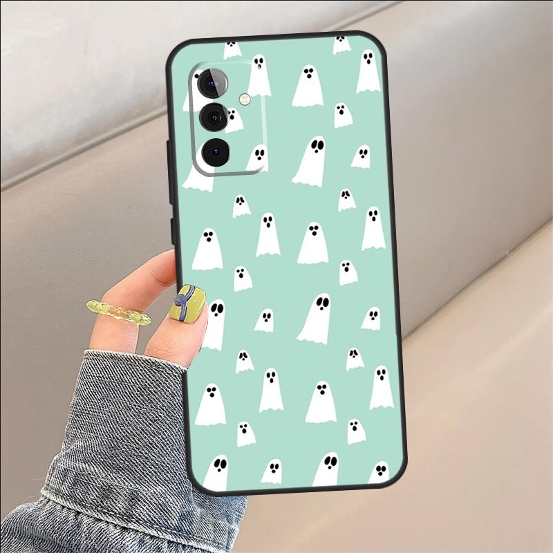 Cute Halloween Ghost Bat Case For Samsung Galaxy A35 A15 A55 A53 A33 A13 A36 A56 A26 A16 A22 A32 A52 A54 A34 A05 A06