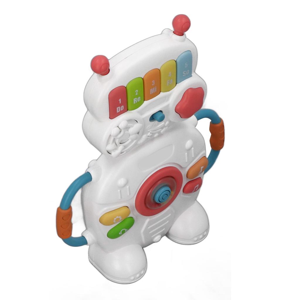 Musical Robot Piano Toy Three Playing Modes Kids Early Education Musical Instruments