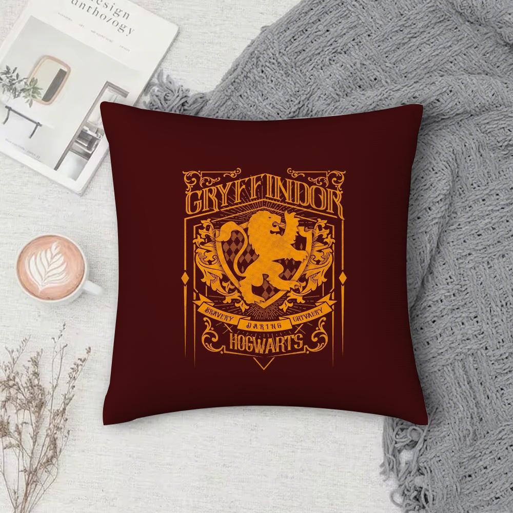 

FILM HARRY POTTER HOT COOL Pillow Case Square Double-Sided Printing Short Plush Sofa Cushion Cover Bedroom Bedside Pillow 12x12Inch