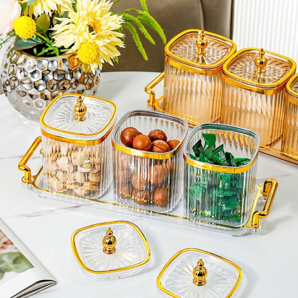 Exquisite Storage Box Creative Storage Can Multipurpose Seasoning Jar Set  Home