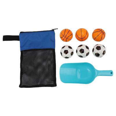 Outdoor Beach Toss Game Set Beach Game Set Include Beach Mesh Bag Balls Shovel for Family Adult