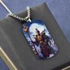 Exquisite Steel Titanium Black Myth Wukong Pendant Necklace For Unisex With Design Stunning