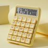 Detachable Mute Mahjong-Sound Calculator Mechanical Buttons Cute Electronic Calculators Large Screen Cartoon