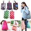 Random Sent Fashion Recycle Travel Folding Reusable Eco Tote Pouch Shopping Bag Handbags