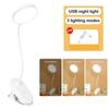 Mini Portable LED Book Light Eye Protection Reading Lamp Flexible Adjustable Direction Battery Learning Desk Lamp Bedroom Light