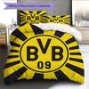 Borussia Dortmund  Set Copripiumino con Fantasia  Decorazione per la Casa  Regalo (1 * copripiumino + 2 * federe senza imbottitura)