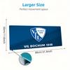VfL Bochum Print  Cushion Non-slip Laptop Tablet Big Mousepad XXL Mat Mini PC Playmat With Lock Edge