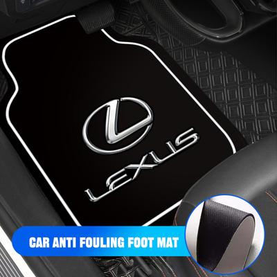 Car Anti Fouling Floor Mats for ES300 RX330 RX300 GS300 IS250 IS200 CT200h IS300 NX RX LX GX GS Diatom Mud Foot Pad Carpet