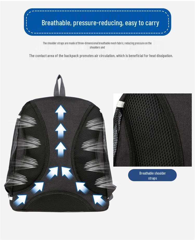 Breathable Pet Backpack for Cats & Dogs - Portable Double Shoulder Travel Bag