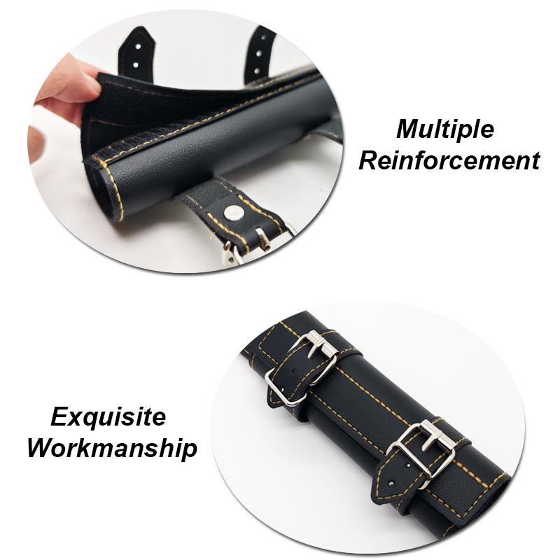 PU Leather Belt For Katana Medieval Sword Holder Cosplay Demon Slayer Rapier Ring Strap Belt Scabbard Holder