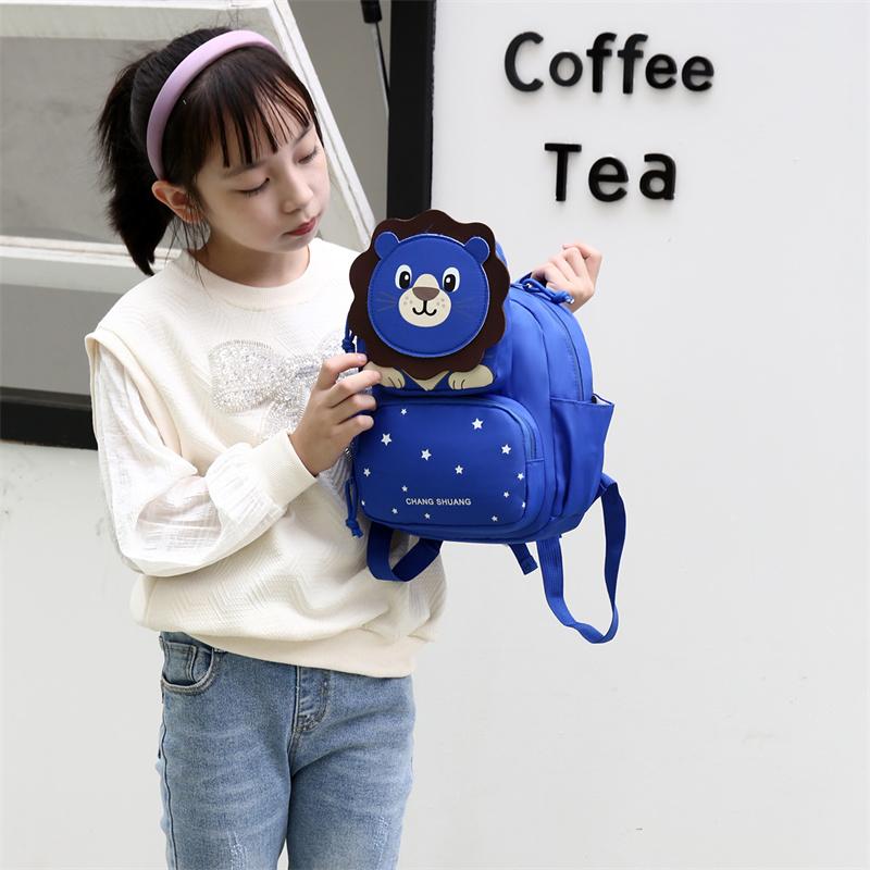 Детский рюкзак с рисунком льва — фото 5