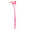 Foldable Ice Roller Long Handle Body Face Roller Handheld Hot Cold Dual Use Pink