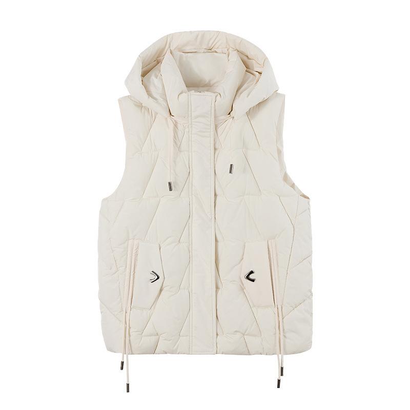 Large size vest women's autumn and winter new small wear vest short vest jacket women's clothing