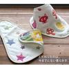 Hiorie Made In Japan Gauze Bandana Bib with Star Baby Baby Shower Gift for Newborns 6-Layer Pattern, Cotton, Bib, Apron,