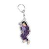 For Demon Slayer Tokitou Muichirou Daki Akaza Douma Gyutaro Acrylic Selfmade Cartoon Anime Keychain Pendant Toy Gift 5cm