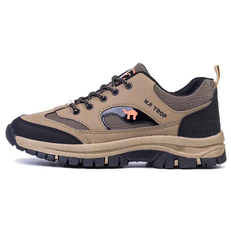 Autumn and Winter Men's Shoes Outdoor Hiking Hiking Shoes Work Safety Shoes Fashion Casual Running Shoes