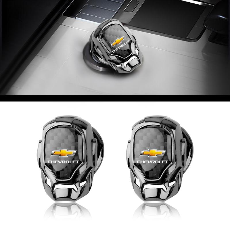 Car One-Click Start Buttons MJM556 Protective Cover Decoration Accessories for Chevrolet Spark Captiva Cruze Tracker Trax Car Stickers