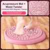 Meridian Foot Care Massage Pad Pressure Finger Foots Board Slimming Reduce Weight Intelligent Counting Plantar Acupressure Relax