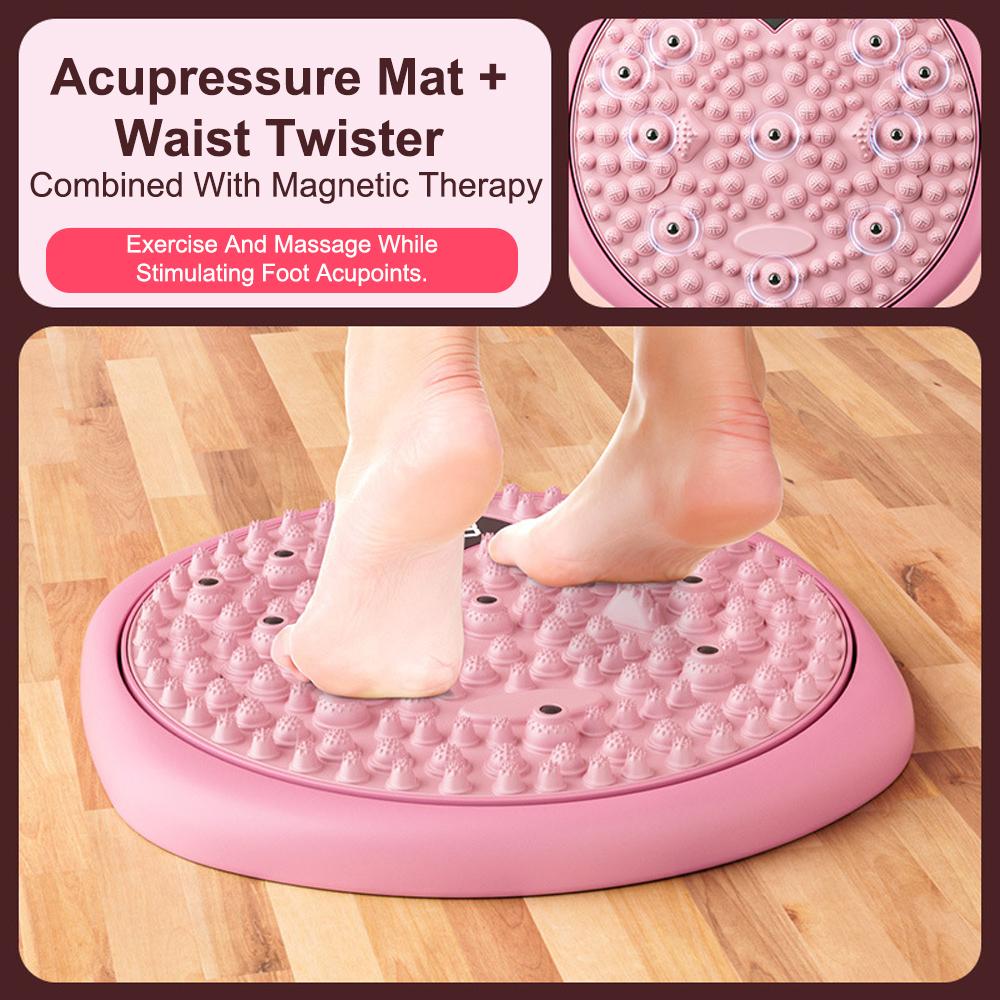 Meridian Foot Care Massage Pad Pressure Finger Foots Board Slimming Reduce Weight Intelligent Counting Plantar Acupressure Relax
