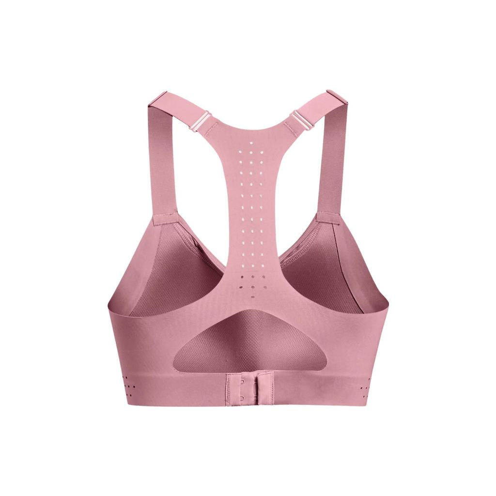 Under Armour Uplift Solid Minimalist High-Intensity Sports Bra Women Underwear Essence-Pink 1376866-697