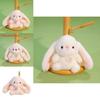 Plush Rabbit Keychain With Heart Pendant Design For Backpack Decor And Collectible Gift