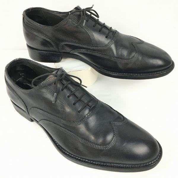 

SUTOR MANTELLASSI Wingtip Business Shoes Black Size 7.5 / 26.0cm Vintage(USED)