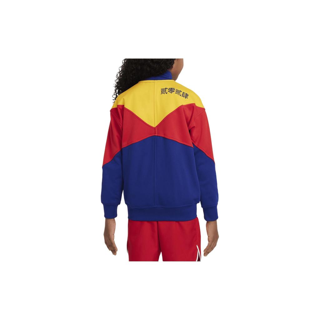 Nike F.C. Barcelona Academy Pro Third Color Block Zip-Up Jacket Kids jackets Blue FJ5543-455