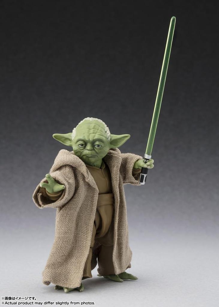TAMASHII NATIONS Star Wars Episode Revenge of the Sith Yoda Revenge of the Approximately 70mm PVC ABS Fabric Painted Movable Figure S.H.Figuarts III