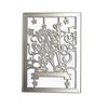 Metal Cutting Die Carbon Steel Rectangle Happy Father's Day Die Cuts Handmade Stencil Template Mold for DIY Scrapbooking