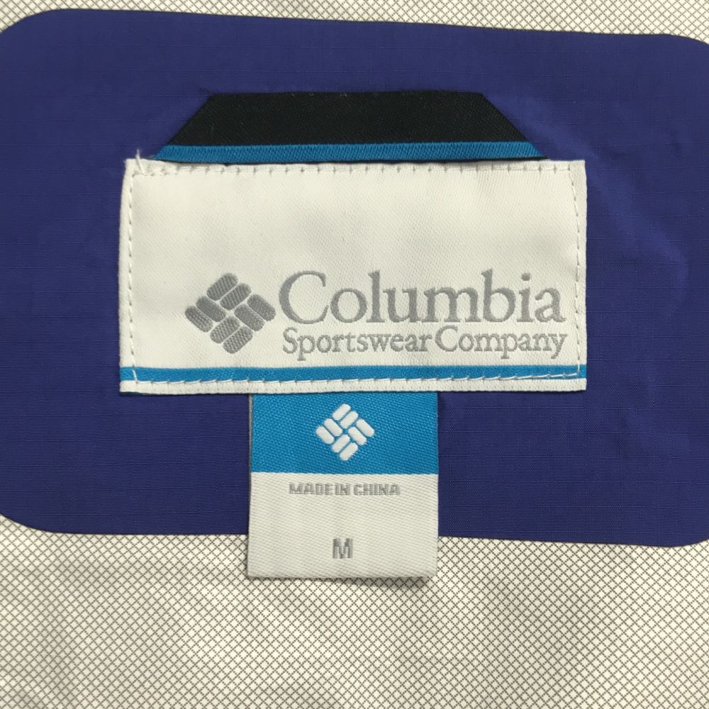 Columbia Outdoors Long sleeve Nylon jacket M Green x Purple Men's Used