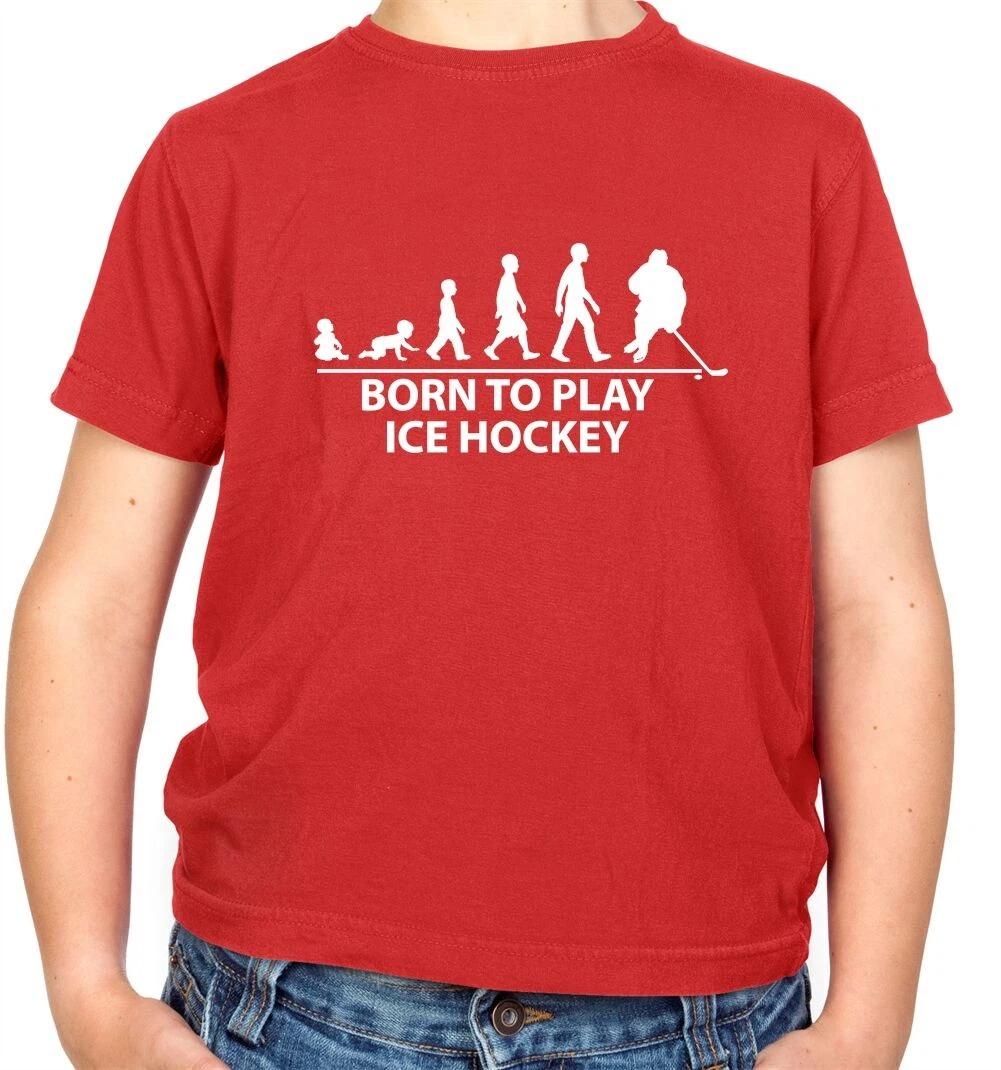 Born To Play Ice Hockey - Kids - Skater - Player - Team - Fan - 160