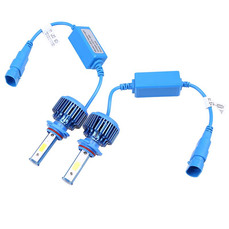 Car LED Headlight Bulb 9006 HB4 H1 H4 Hi-Lo H11 H7 H3 6000K White Beam 40W 12V 24V Universal Fog Lamp Car Accessories