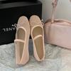 Fashion 2025 New Luxury Spring/Summer Women Mesh Hollow Elastic Band Flat Bottom Non Slip Casual Shoes Flat Bottom Shoes