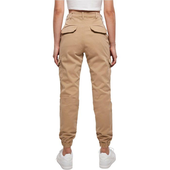 Urban Classics Ladies - High Waist Stretch Cargo Pantalons
