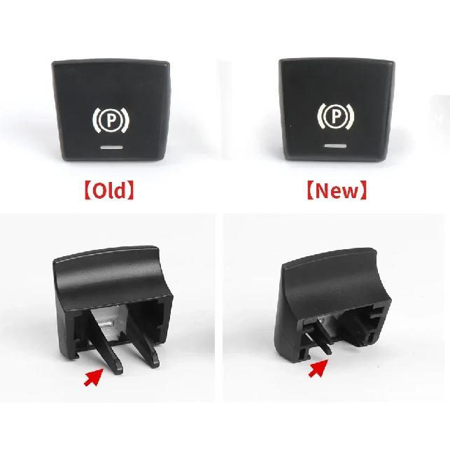 Electronic Hand Brake Parking Switch P Auto H Button Cover Replacement For BMW X5 X6 F15 F16