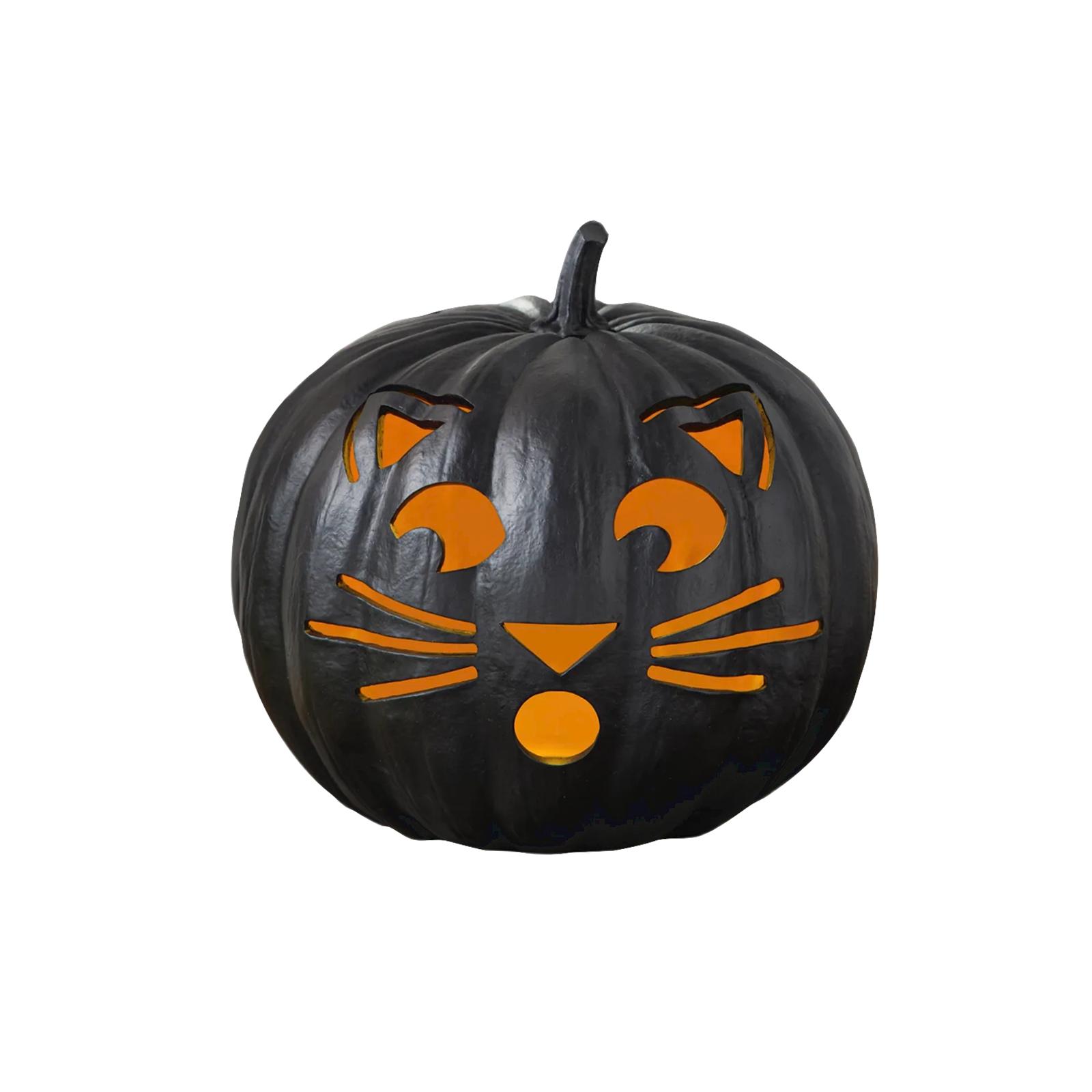 

Holiday Decor Cushaw Scene Layout Home Decoration With Light Strip (Without Battery) One Size